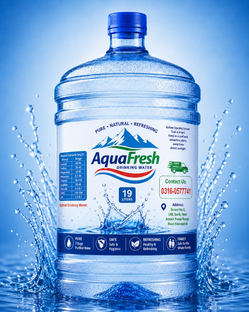 Aqua Fresh 19 Liter Bottle